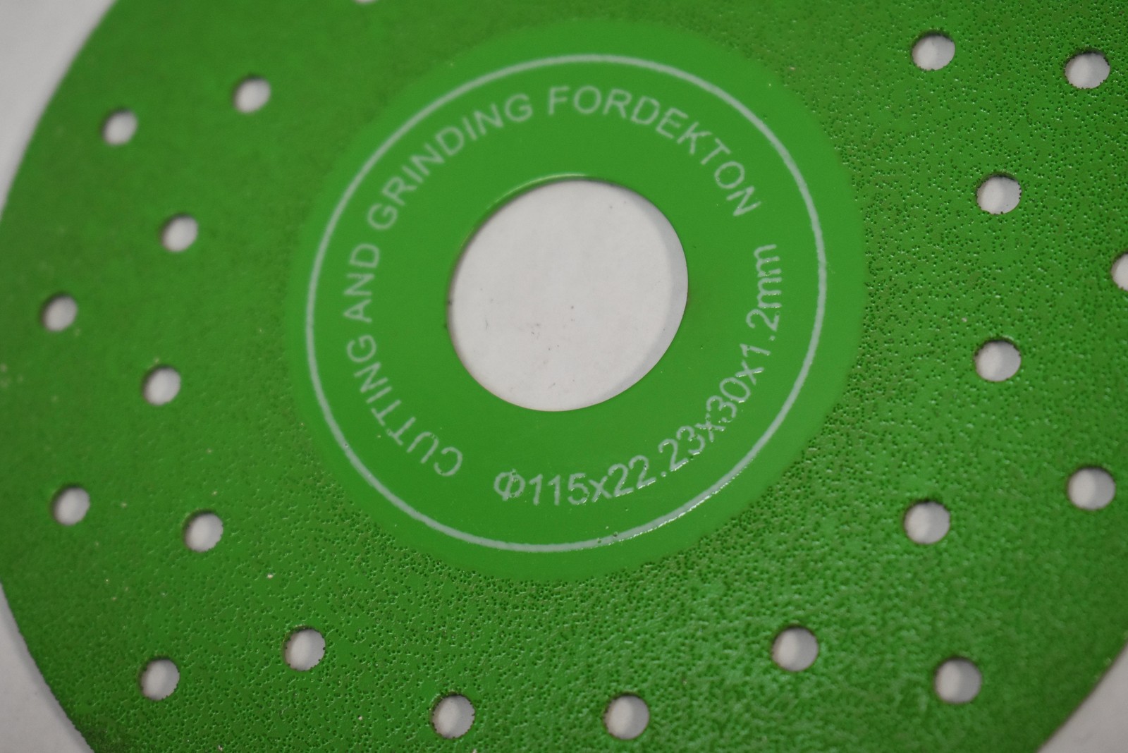 Diamond Cutting Grinding Wheels 115mm Green Lot Of 5 Dekton 82287-A57 1277425