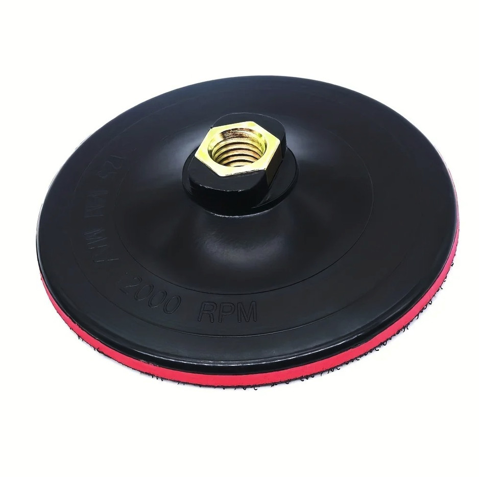 1pc 5-Inch Foam Backing Pad M14 / 5/8-11 Polishing & Sanding Disc Holder – NEW