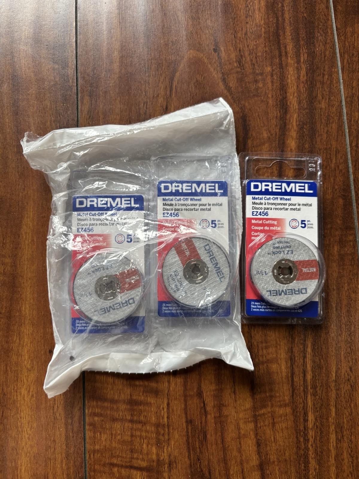 15 Pieces Dremel EZ Lock 1 1/2″ Metal Cut-Off Wheels for Rotary Tools EZ456
