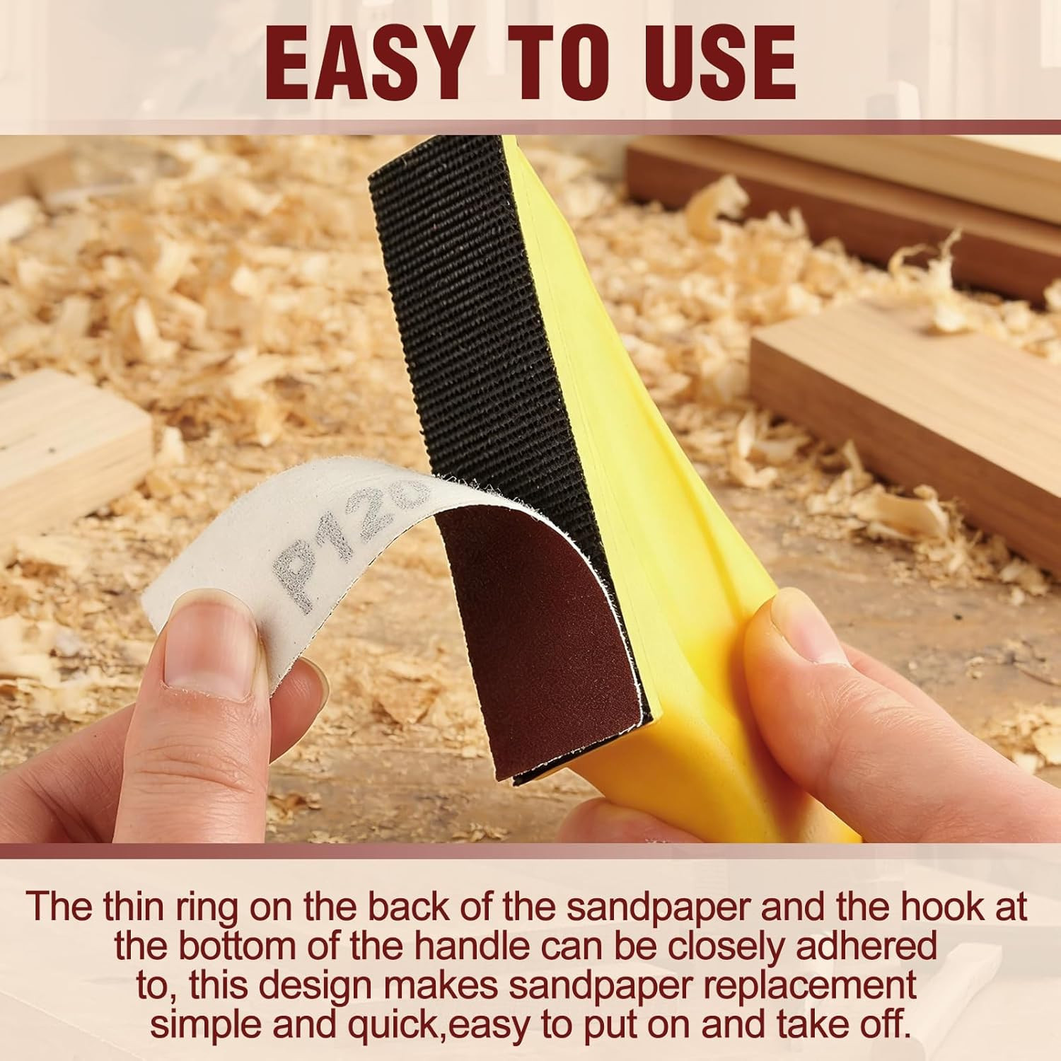 100Pcs Micro Detail Sander Paper Kit 3.5X1.2 Inch Hook and Loop Sandpaper Strips