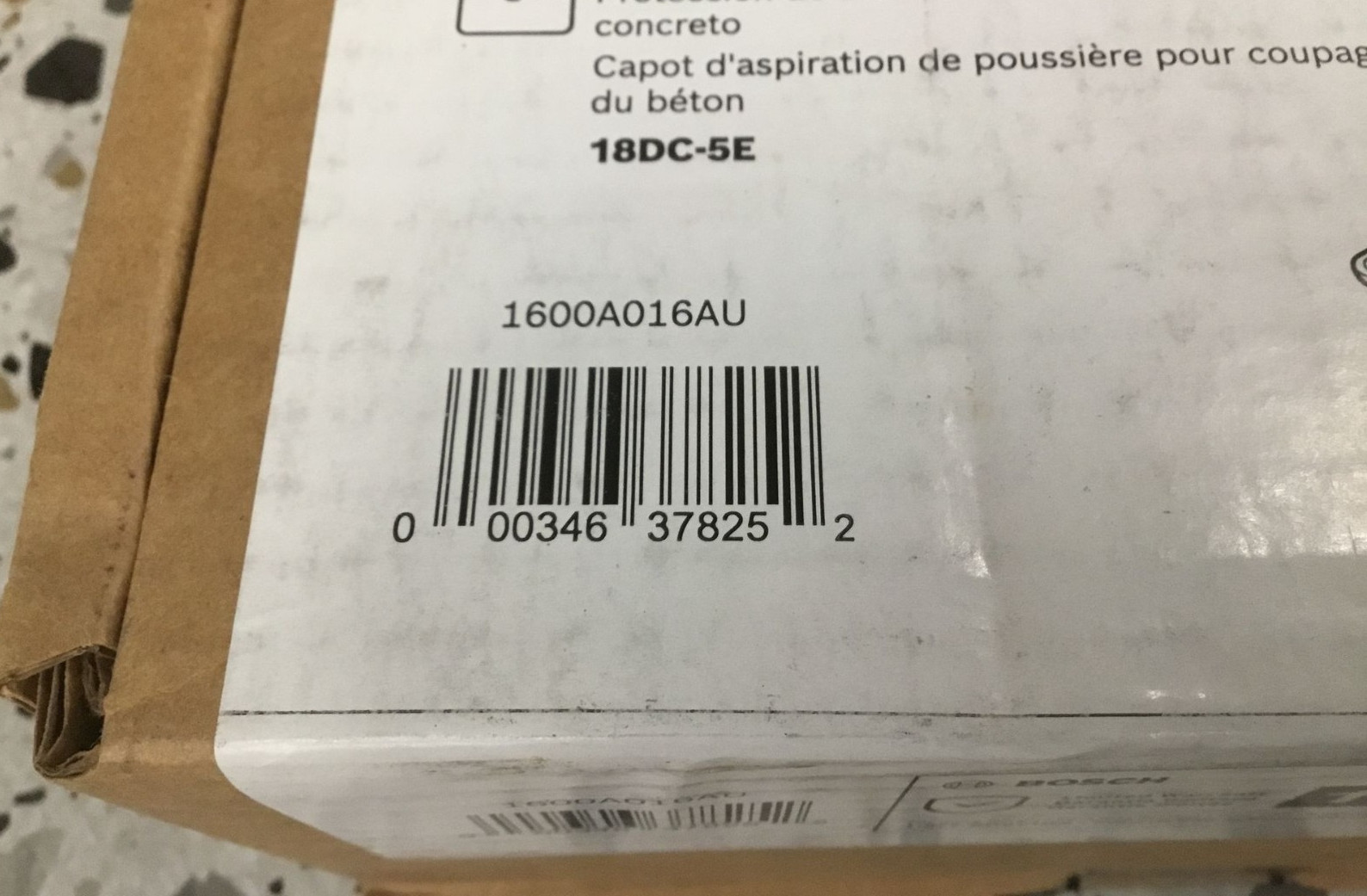 Bosch 18Dc-5E – 4-1/2” To 5” Small Angle Grinder Dust Collection Attachment FS