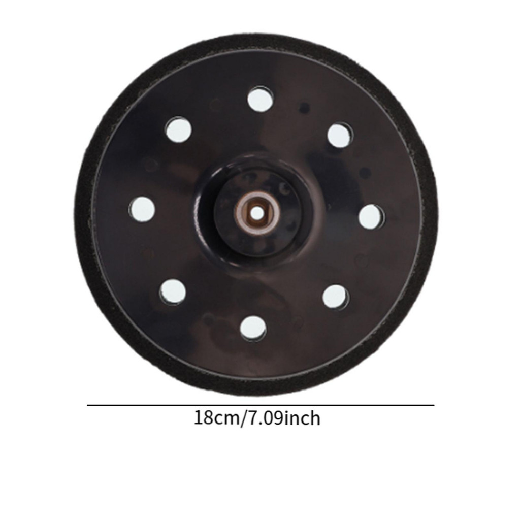 Sander Backing Pad 180mm 7inch Disc and Loop Polisher Tools for Woodworking