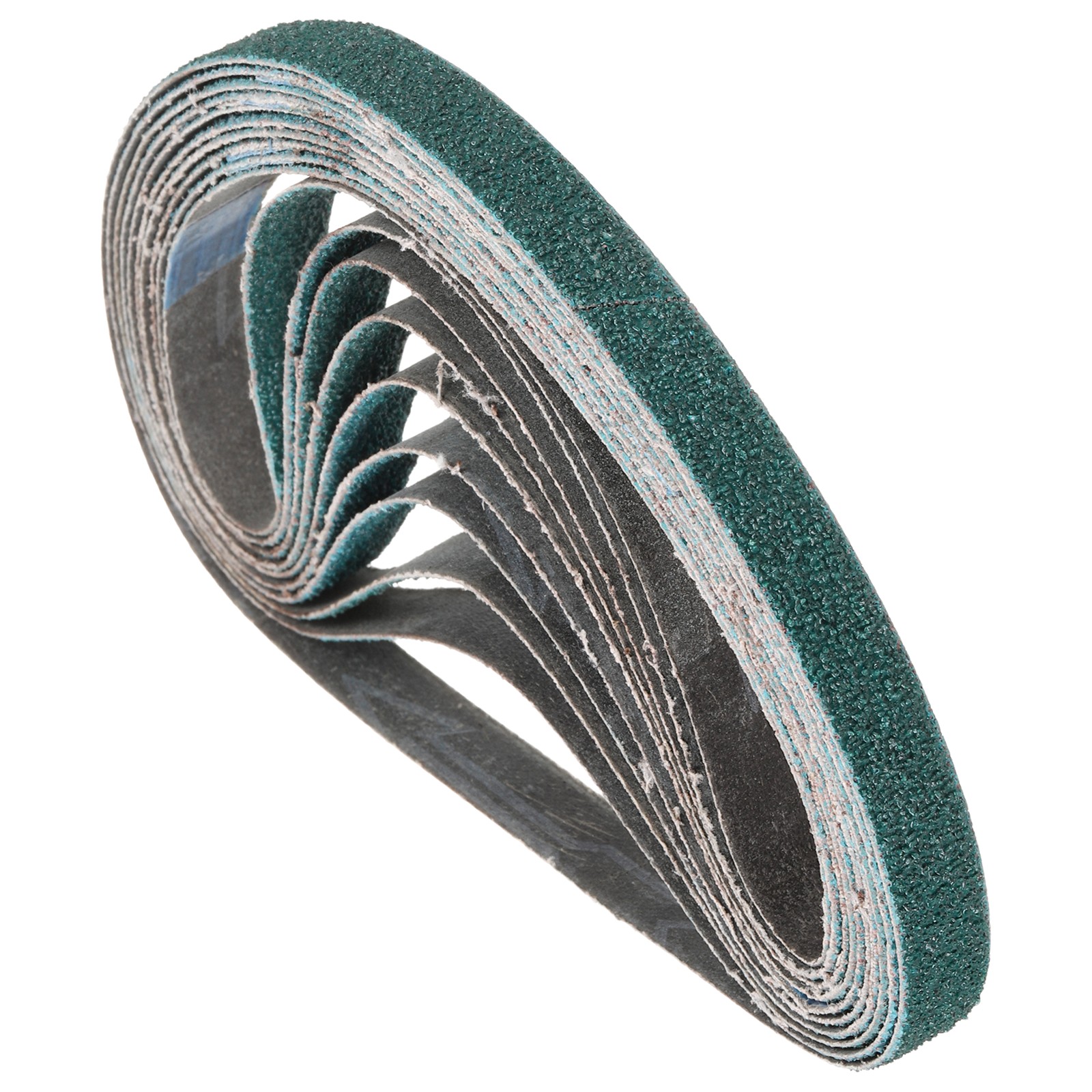 30Pack Sanding Belt, 1/2 x 18 Inch 60 Grit Zirconia Abrasive Belt