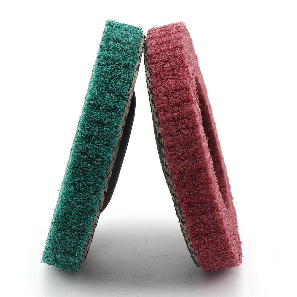 4.5″ Nylon Fiber Flap Polishing Wheel Buffing Disc 120-320Grit for Angle Grinder