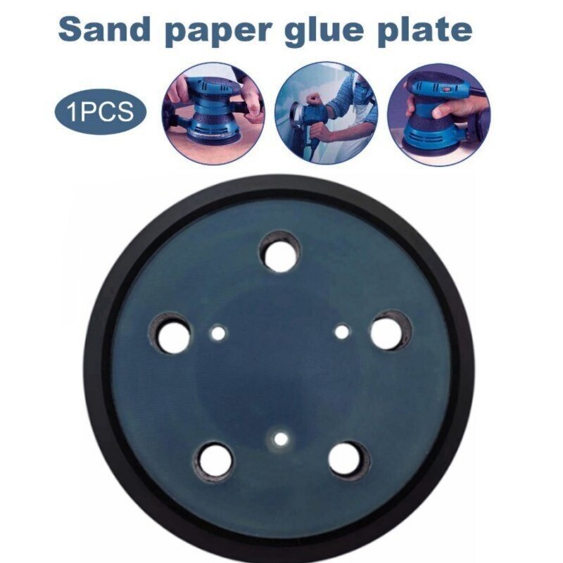 5″ Orbital Sander Replacement Pad Hook & Loop 5-Hole for PORTER-CABLE 333, 333VS
