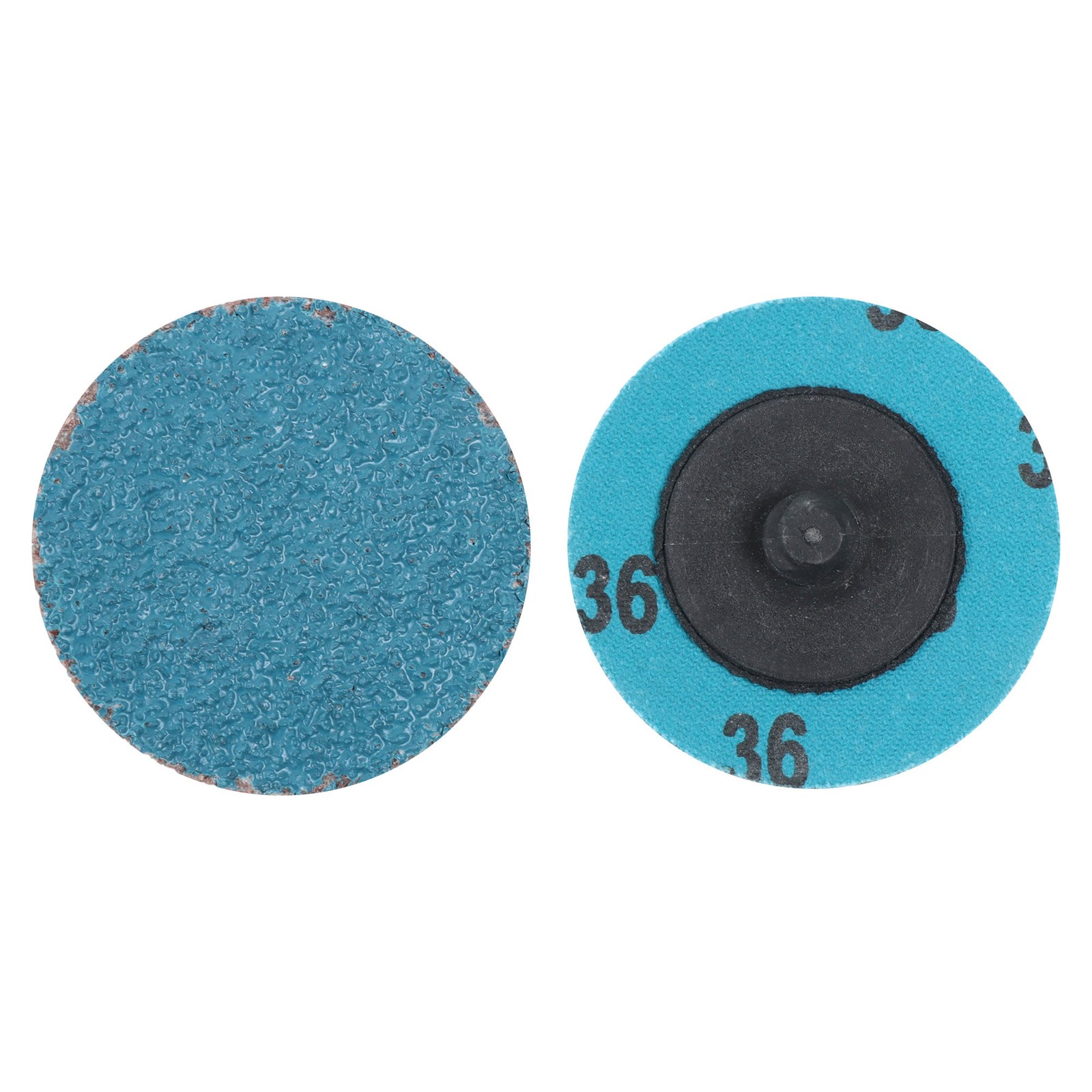 2 Inch Roll Lock Quick Type Change Sanding Discs 36/60/80 Grit Set of 80