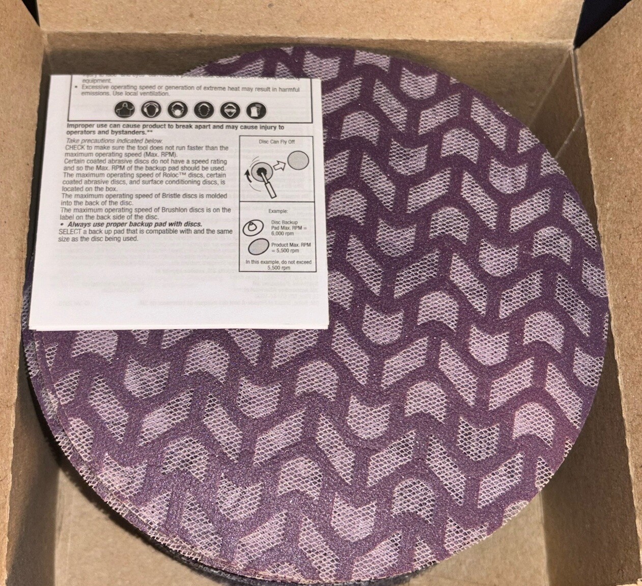3M 5” Xtract Clean Sanding Solutions Disc 710W 240+ Grit/Grade 88475 50 Pads