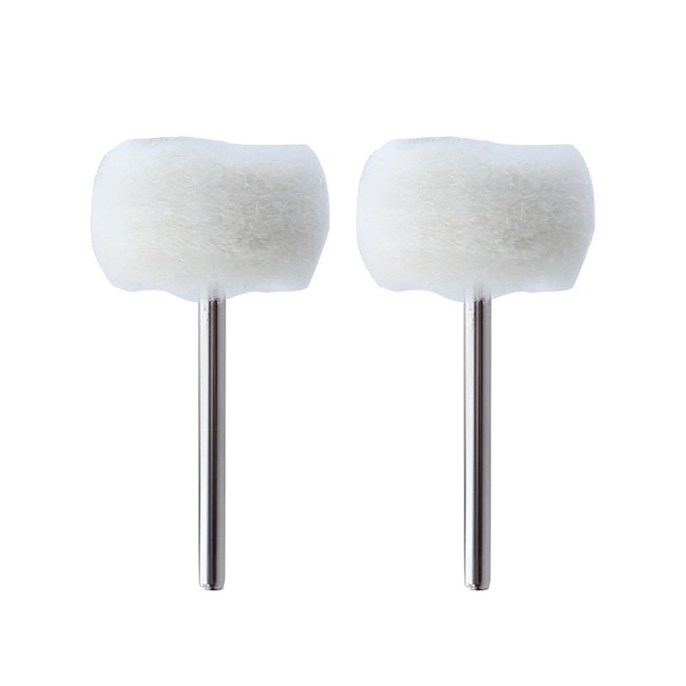 2/4/6/8pcs Polishing Buffing Wheel Set for Dremel Polishing Kit Felt Wool Cotton