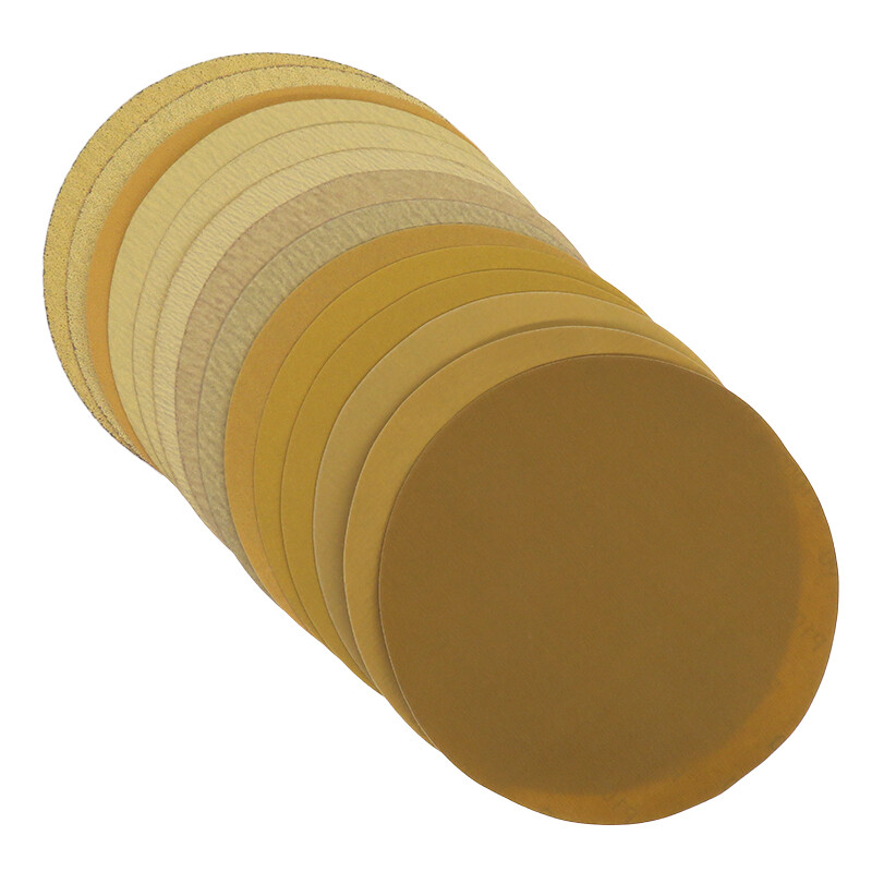 9″ 225mm Yellow Dry Sandpaper Abrasive Sanding Discs Polishing Pad 80-240 Grit