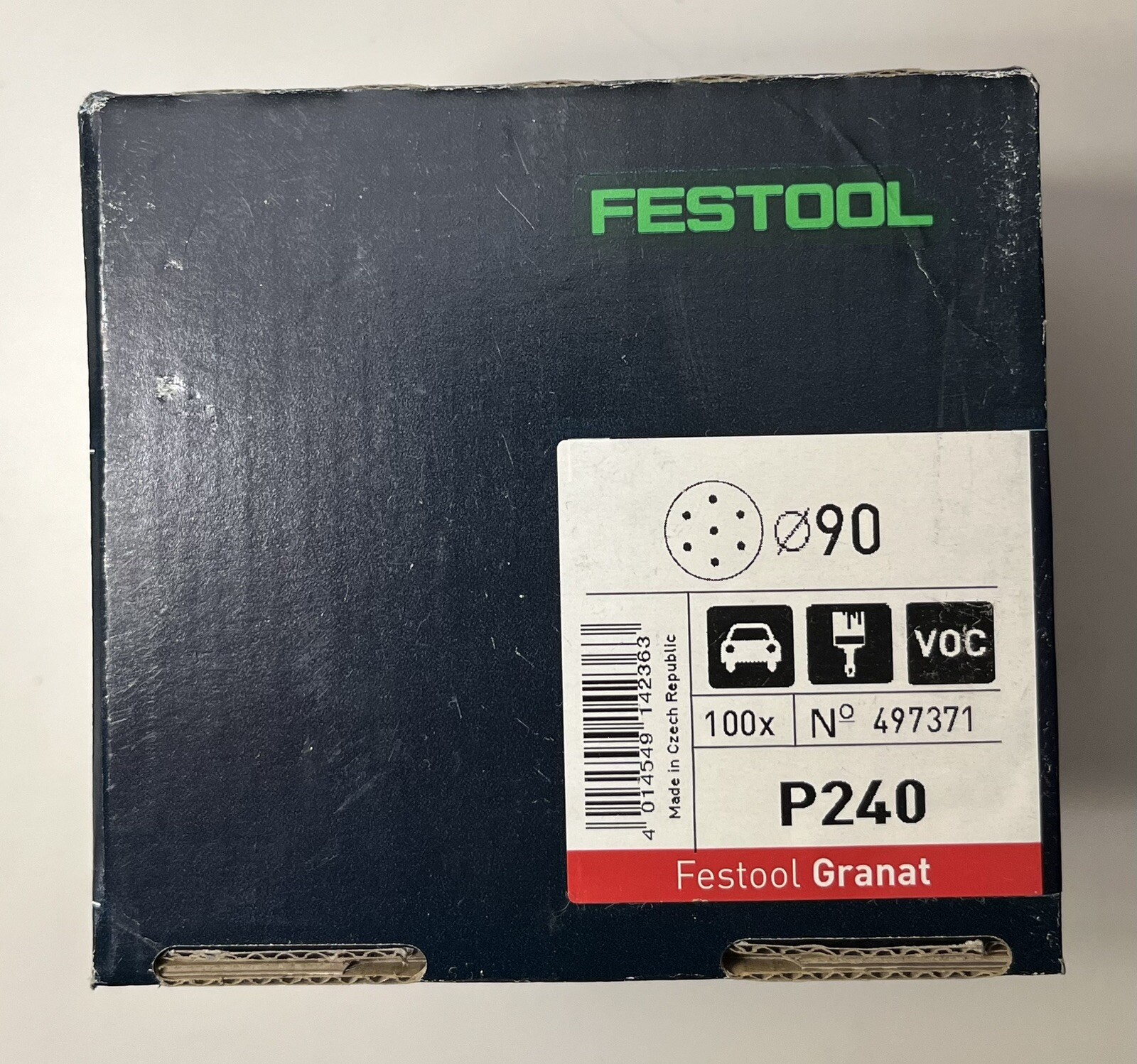 Festool 497371 Granat P240 Grit RO 90 3-1/2-Inch (90mm) Diameter Abrasive Sandin