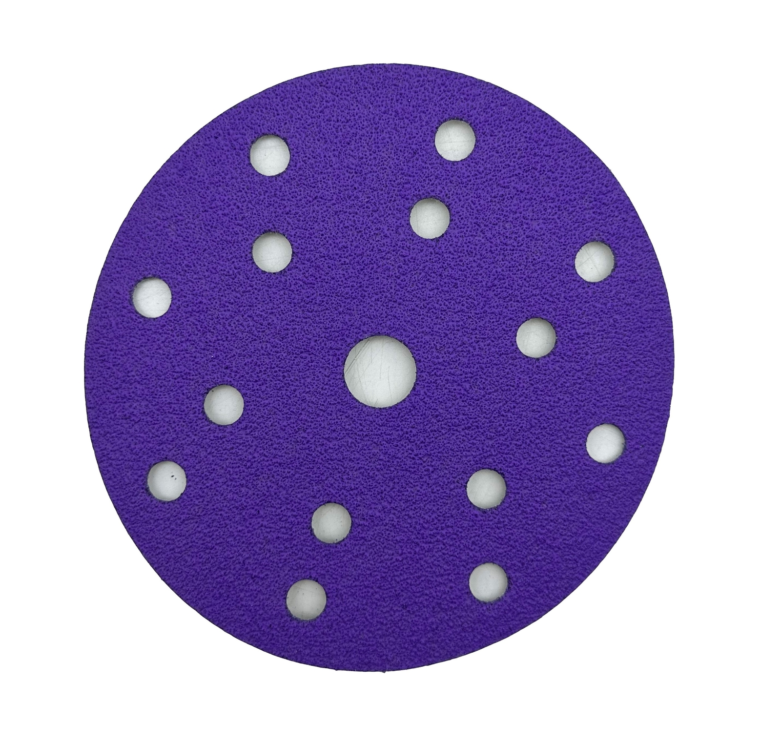 50PCS 6″ 150mm Purple Ceramic Sanding Discs Hook&Loop P400 For Metal Automotive