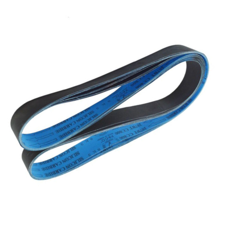 1Pcs Silicon Carbide Sanding Belt Flexible Sandpaper Polishing Band for Copper