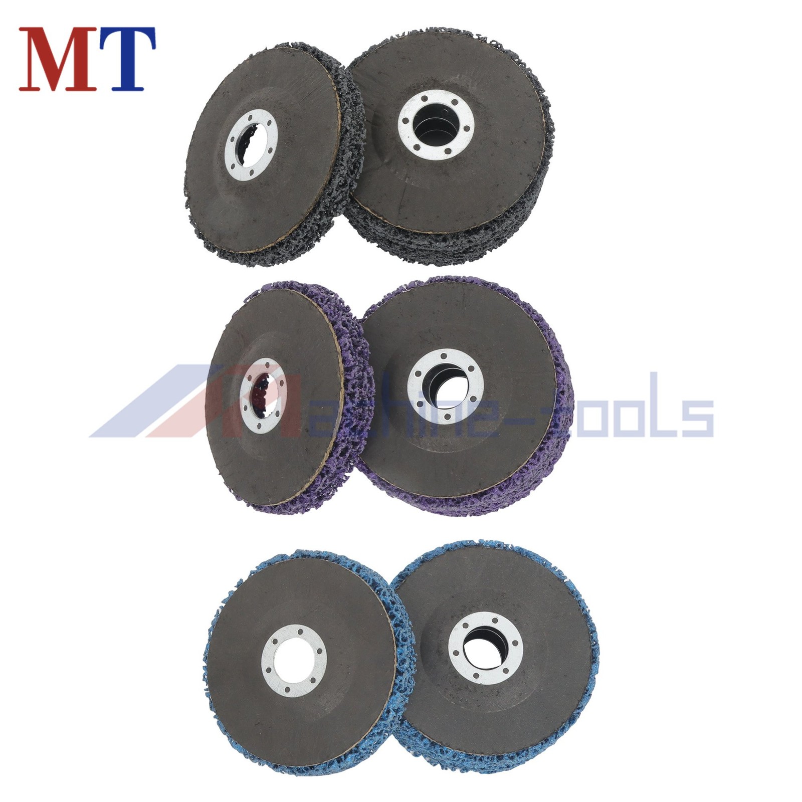 12Pcs 4.5″x7/8″ Strip Discs Wheel Paint Rust Removal Clean For Angle Grinder