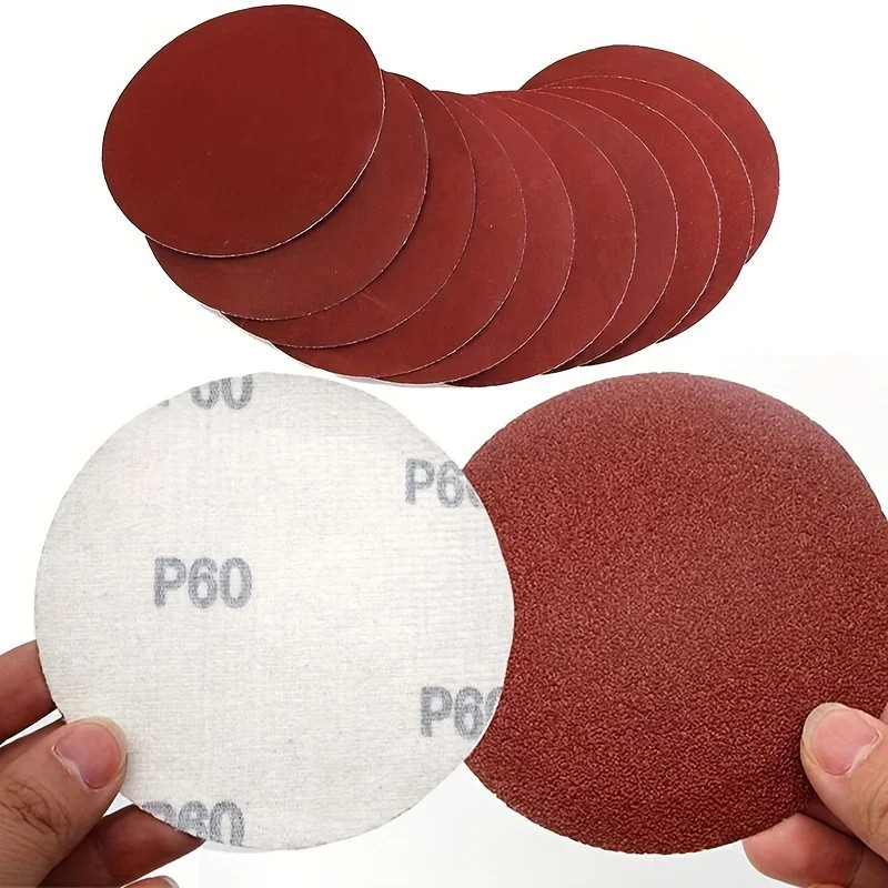 10/50/100pcs 5 Inch Hook And Loop Sanding Discs In 60-1000 Grits – Perfect For R
