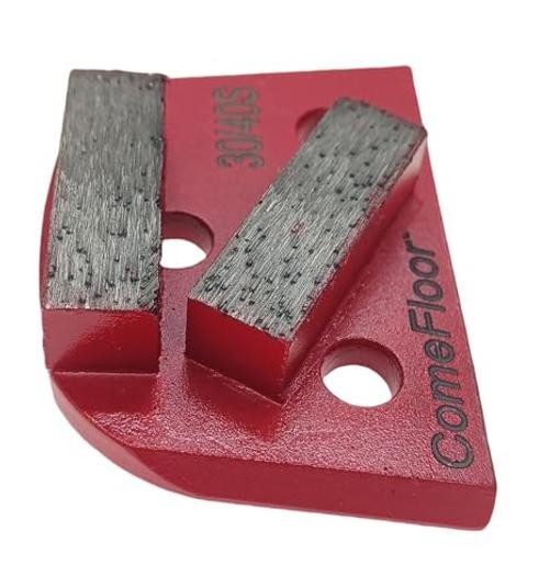 Concrete Floor Grinding Disc, Diamond Metal Grinding Shoes 30/40 Grit Soft Bond