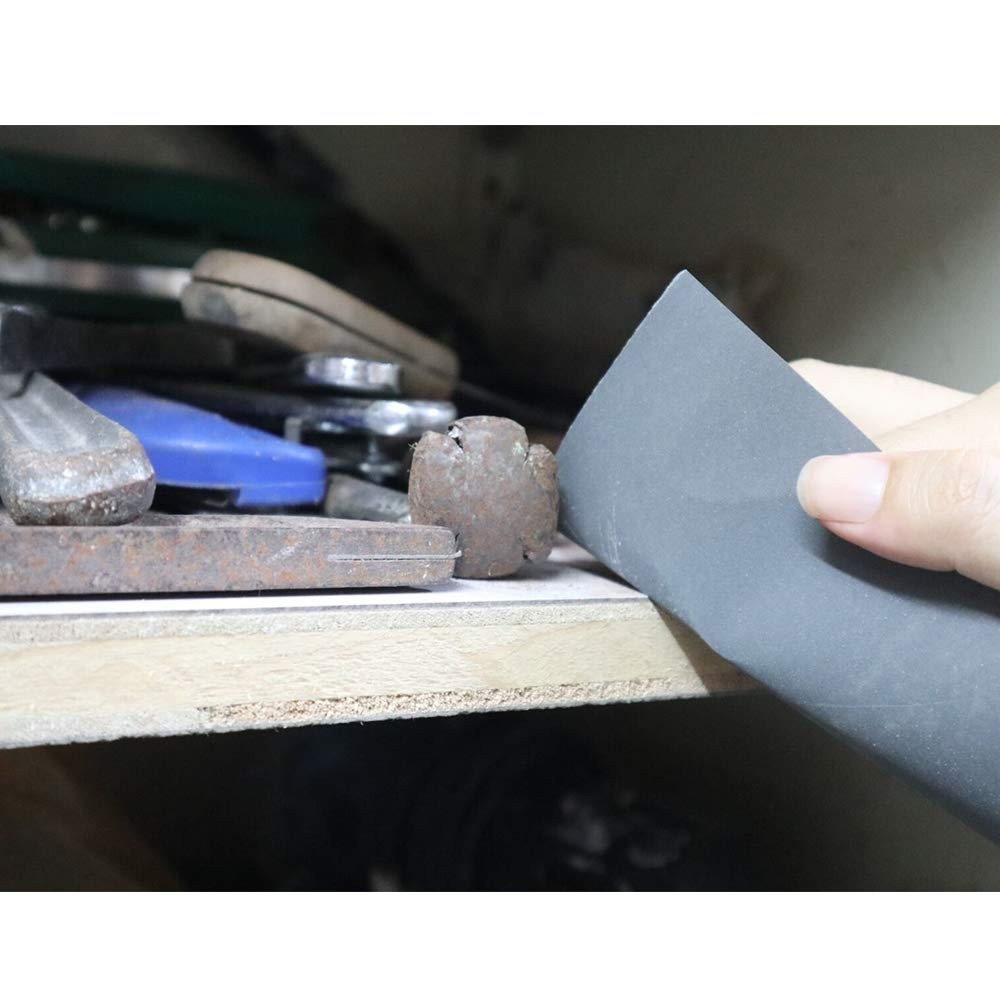Durable 45Pcs Wet Dry Sanding Sheets, Perfect for Automotive & Wood Finishing