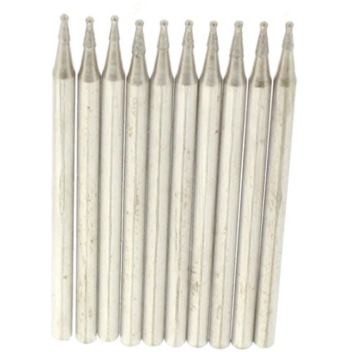 Diamond Grinding Head Bits Spherical 0.8mm Jade Carving Head Diameter:0.8mm