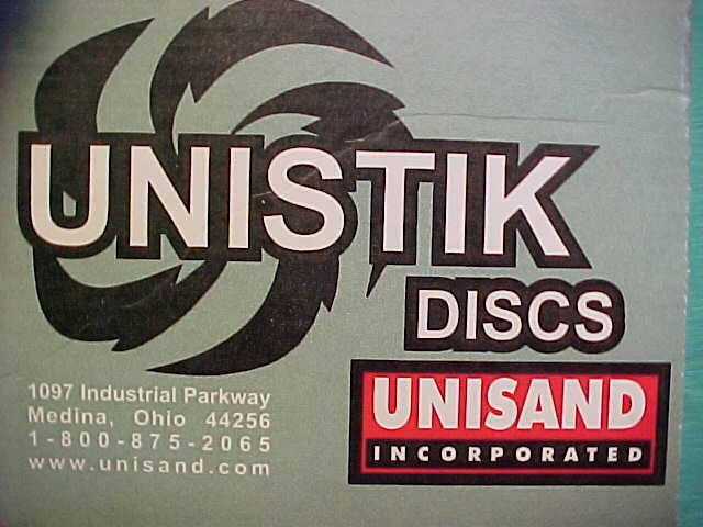 UNISAND UNISTIK 5″ SANDING DISCS ALY741 60 GRIT 50 COUNT BOX