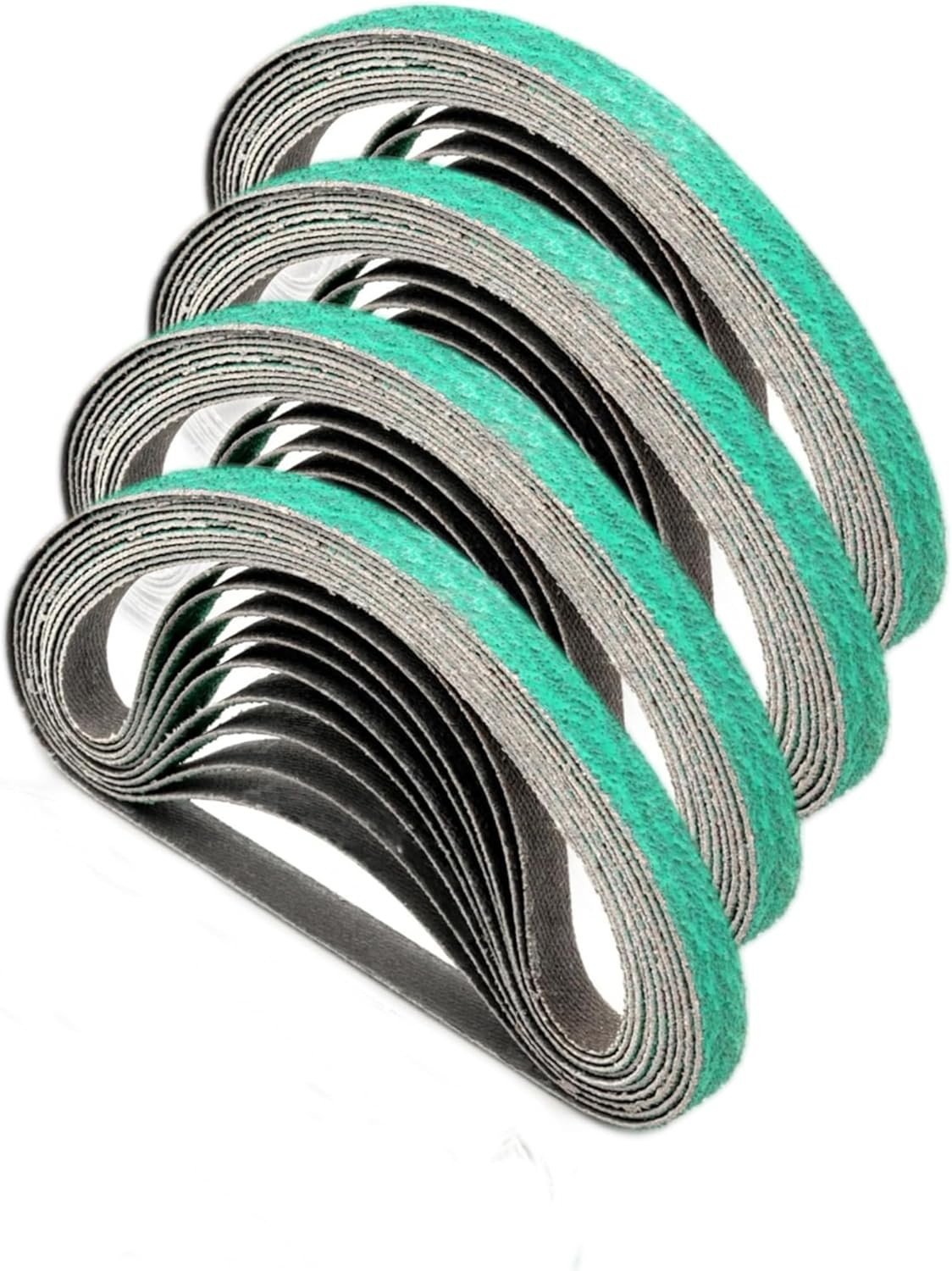 50/100PCS 3/8″x13″ 10x330mm Zirconia Sanding Belts P40 for Metal Woodworking