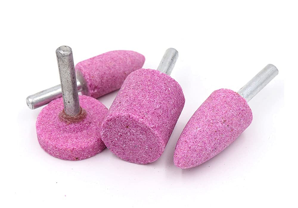 10 PCS 1/4 Inch Shank Abrasive Mounted Grinding Stone Bit Metal Tool Kit Kit