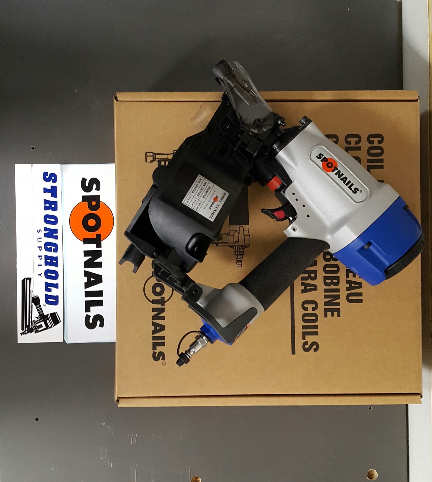UCNM65 Siding/Fence Hardie Board Coil Nailer 1-1/4″ – 2-1/2″ 15 Degree