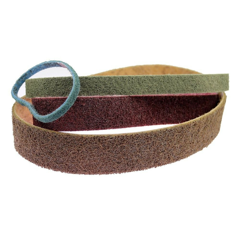 1 Piece Non-woven Abrasive Sanding Belt Very Coarse Grinding to Fine Polishing