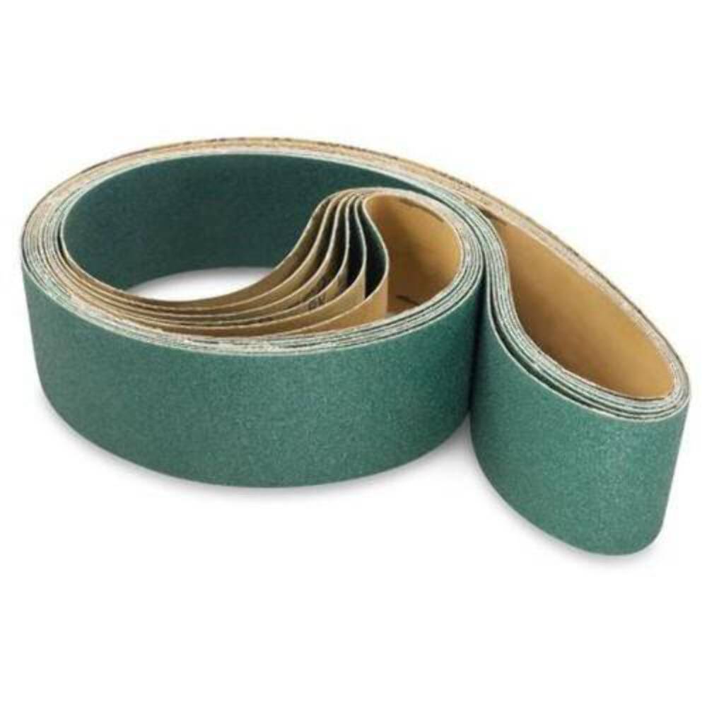 Pack of 8 Premium Zirconia Metal Grinding Sanding Belts 1-1/2” x 72” 24-120 Grit