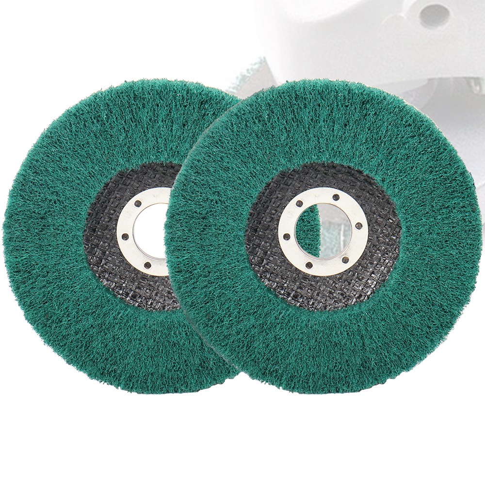 Nylon Fiber Flap Polishing Wheel Disc For Angle Grinder For Wood Metal Buffing