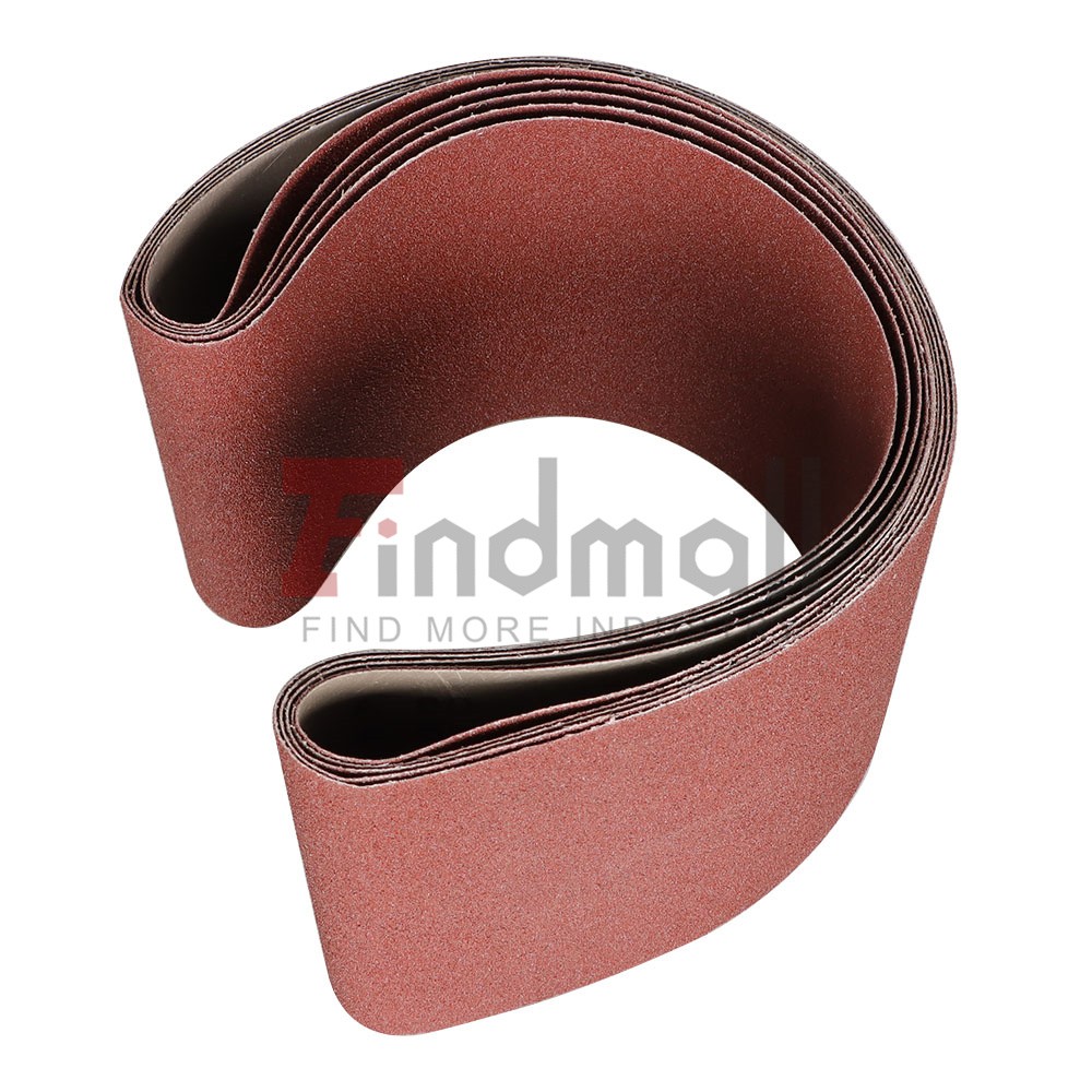 5PCS Sanding Belts 6×48 in 80 Grit Belt Sander Sandpaper aluminum oxide
