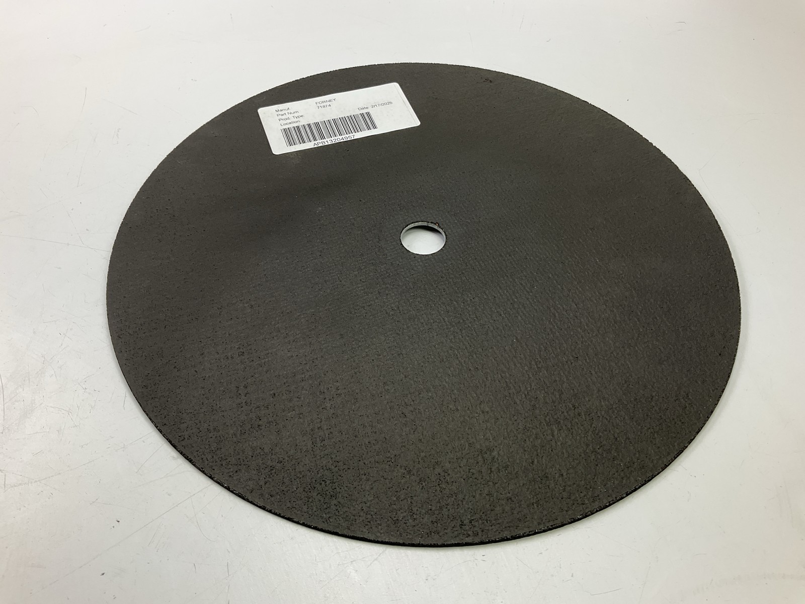 Forney 71874 Cutting Wheel, Metal, Type 1 In Stud Master In, 14 In X 3/32 In X 1