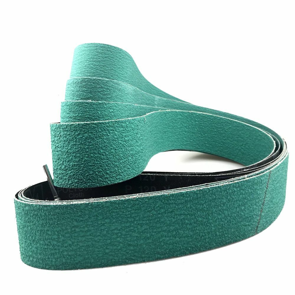 Zirconia Alumina 577F Abrasive Sanding Belts Knife Metal 4 pieces 2000*75 mm