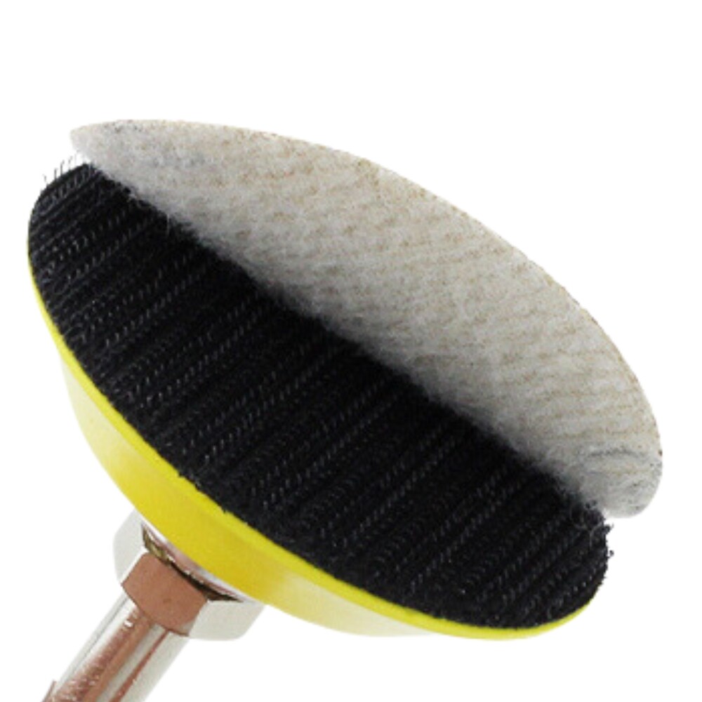 3″ Hook and Loop Sanding Disc Backing Pad with Removable Foam Layer – 1/4″ Shank