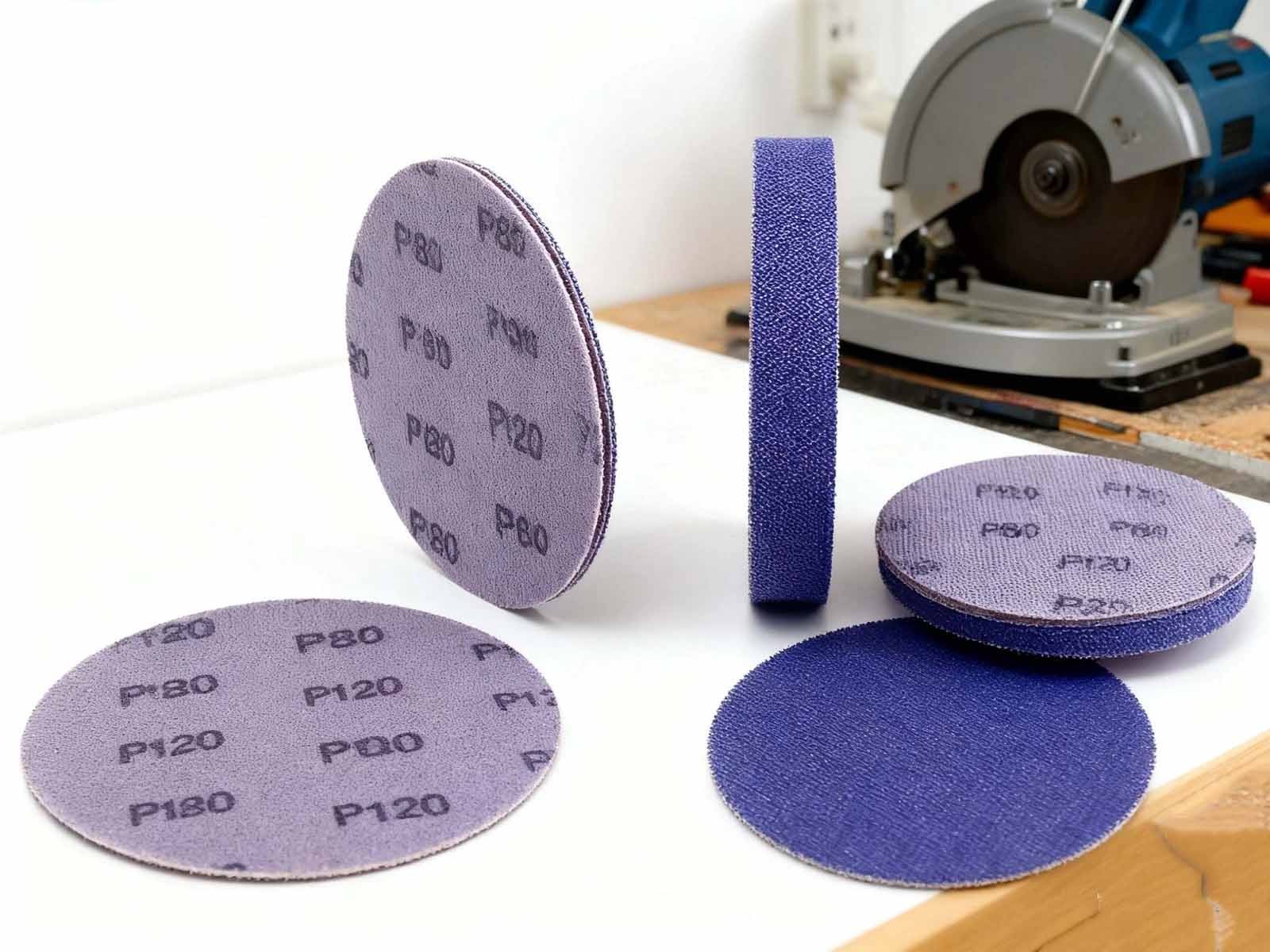 100PCS 6″ 150mm Ceramic Mesh Sanding Discs Hook&Loop P80 For Metal Wood Sanding