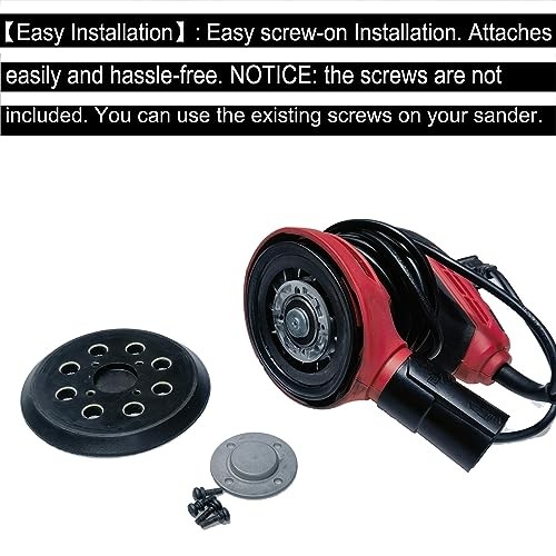 2 Pack 5 Inch 8 Hole Hook-and-Loop Replacemet Sanding Pad for SKIL SR211601