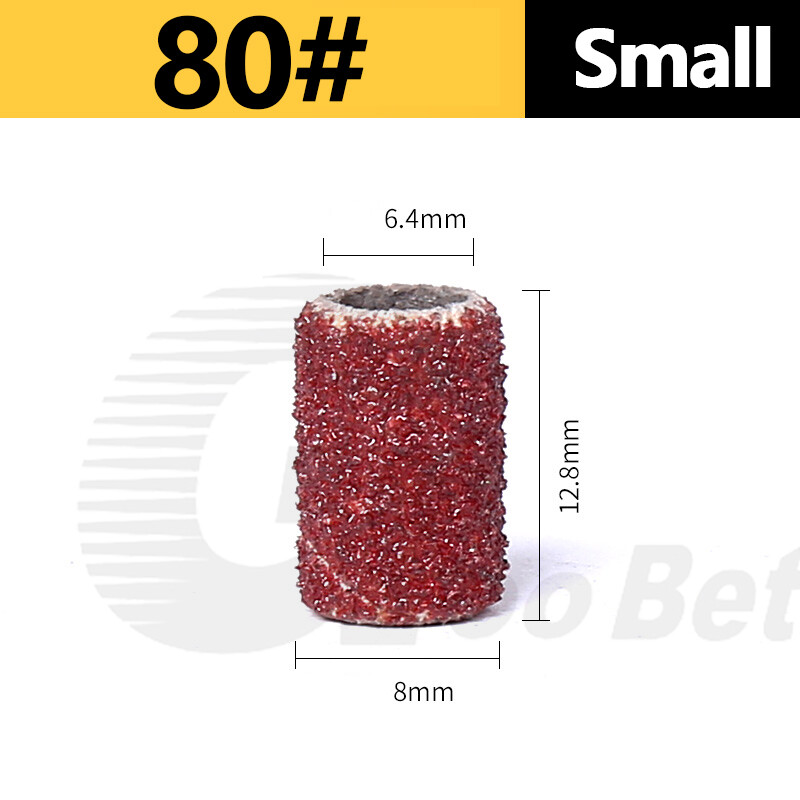 Sanding Bands Nail Drill Bit Sanding Drum Kit 80-600 Grit For Dremel Rotary Tool