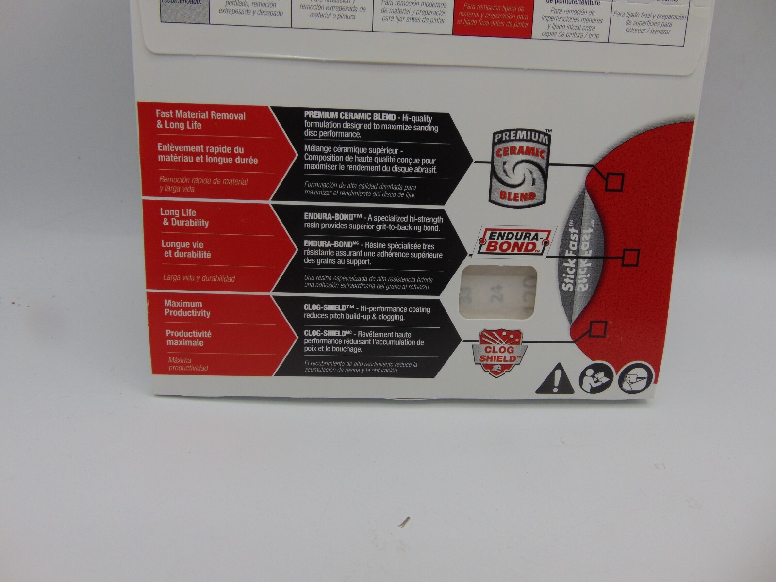 Diablo Sanding Discs 6” 15 Pack Stick Fast 120 Grit New Sealed
