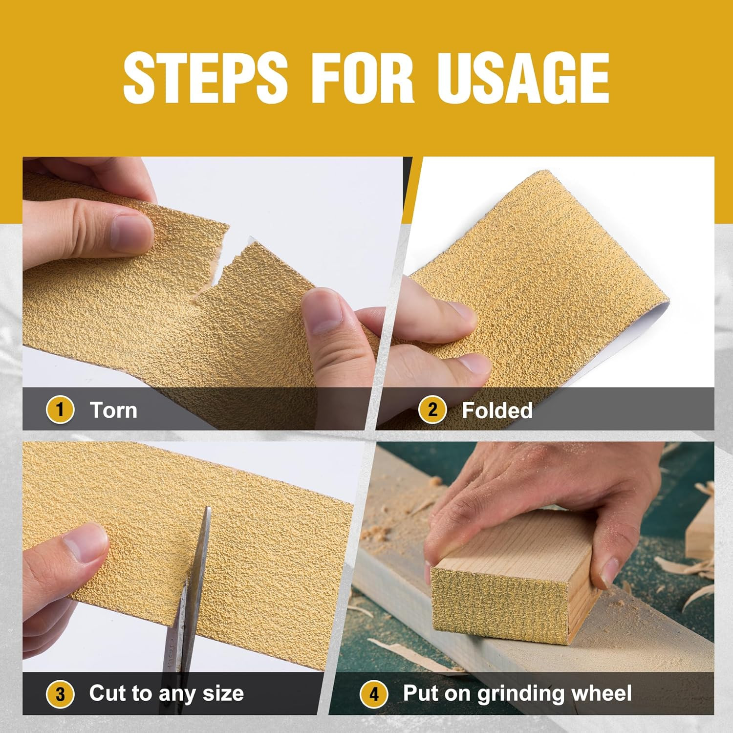 PSA Sandpaper Roll 80 Grit 2-3/4In X 20 Yards Self Adhesive Sticky Back Longboar