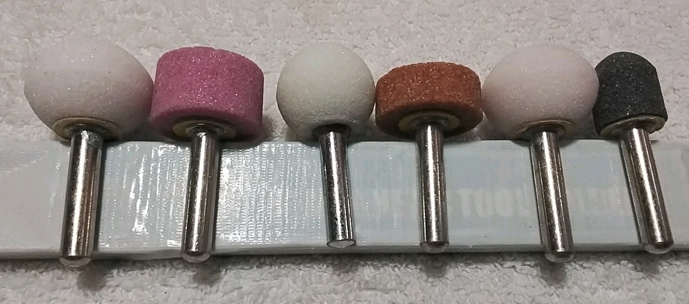 6pc 1/4″ SHANK ASSORTED MOUNTED GRINDING STONES