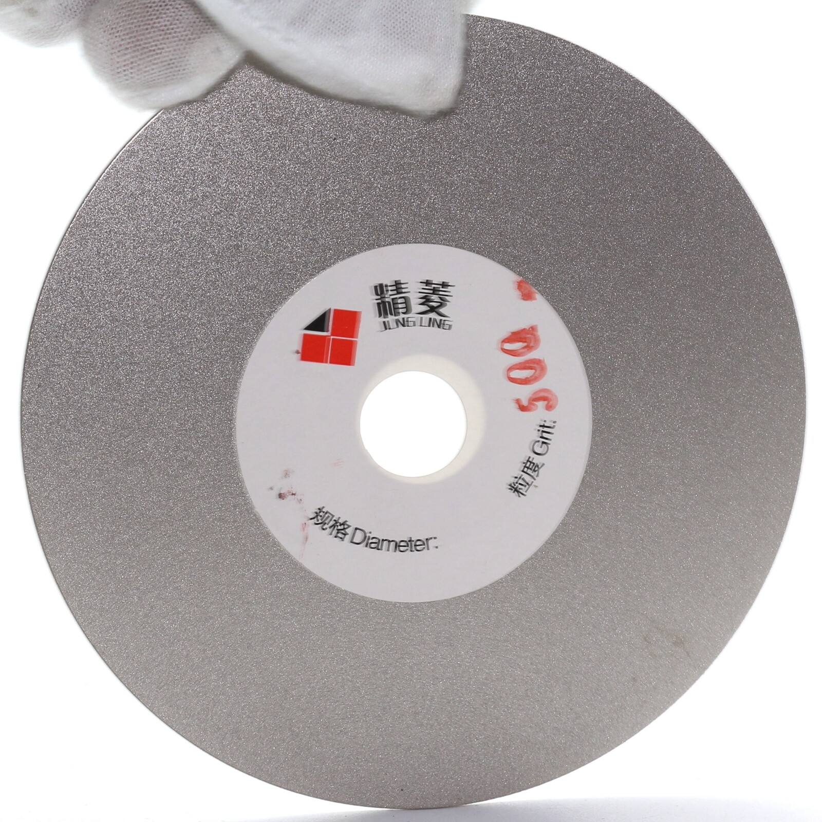 4 inch 100mm Diamond Grinding Disc Flat Lap Disk 500 Grit for Stone
