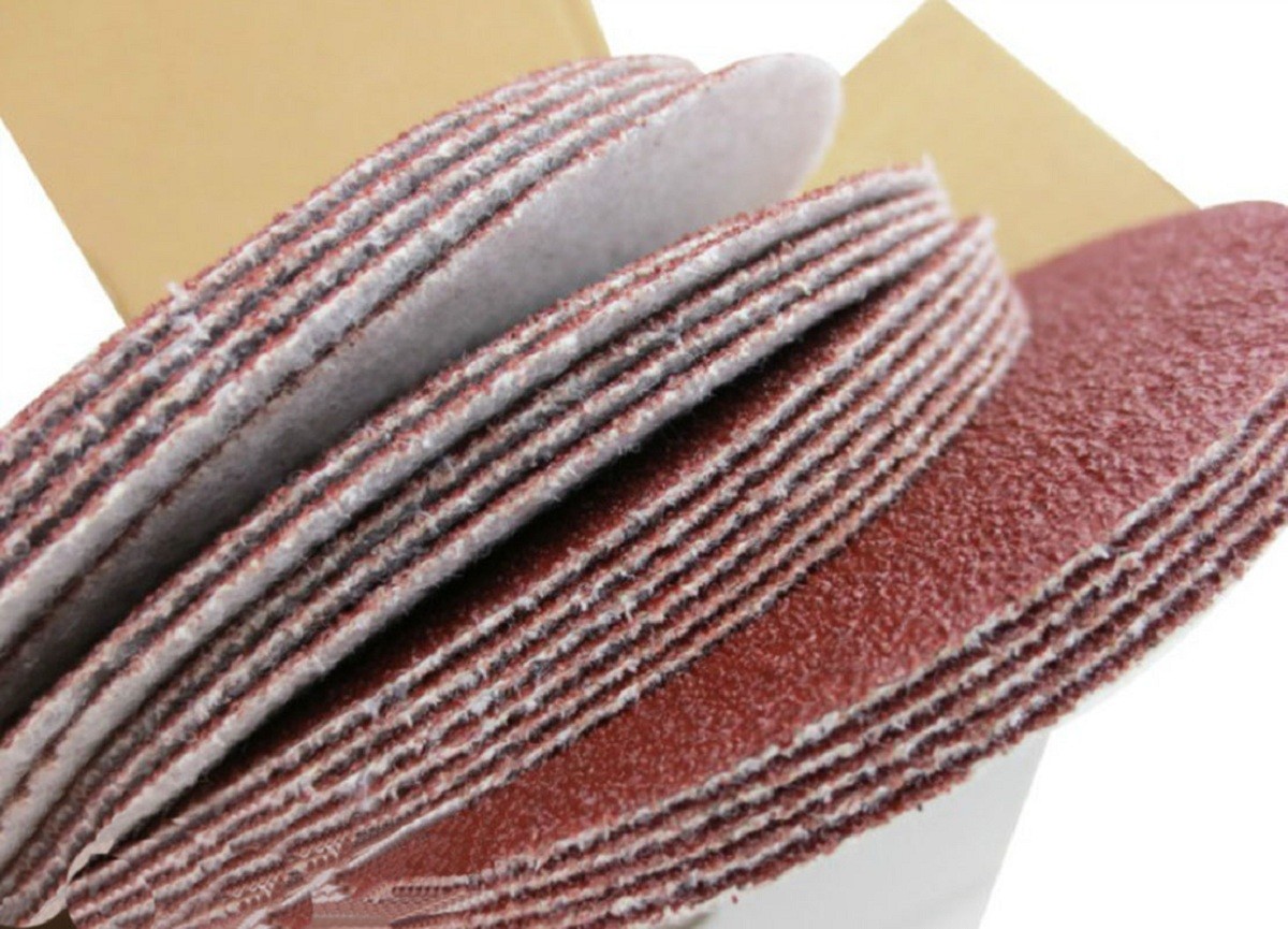 10Pcs Hook And Loop Sanding Discs 100mm-225mm Sandpaper 40-2000 Grit Sander Pads