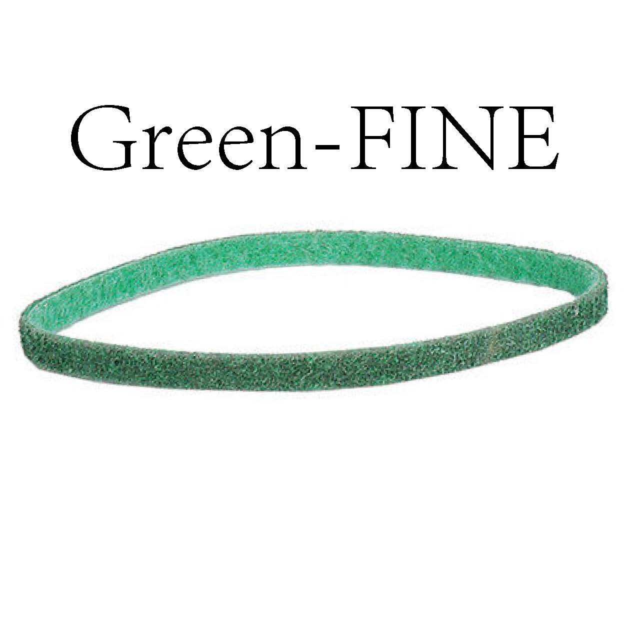 1/2 inch x 18 inch Sanding Belts Abrasive Coarse Medium Fine Nylon Non-Woven New