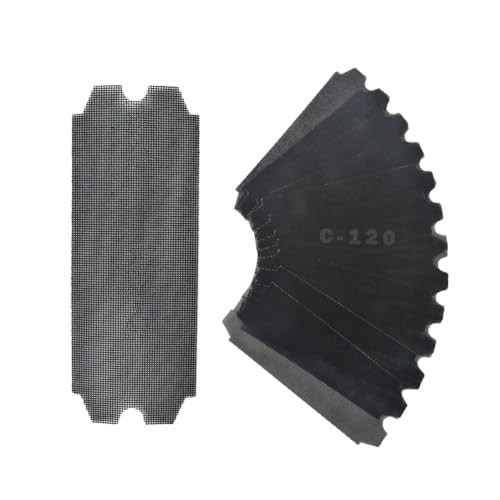 Drywall Sanding Screen Mesh Sheet 4-3/16″ x 11-1/4″ Grit #120-12pcs
