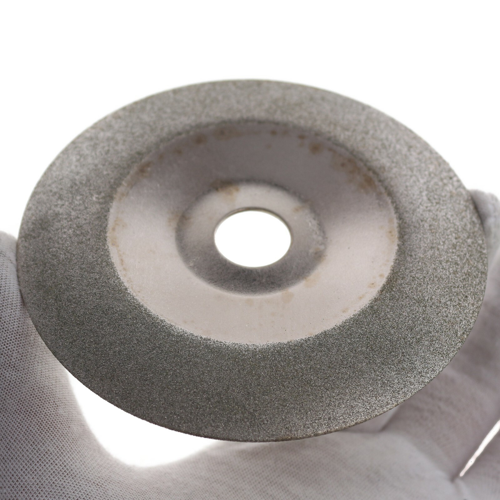 100mm 4″ inch Diamond Grinding Disc Coated Waveform Convex Wheel Disk Grit 150