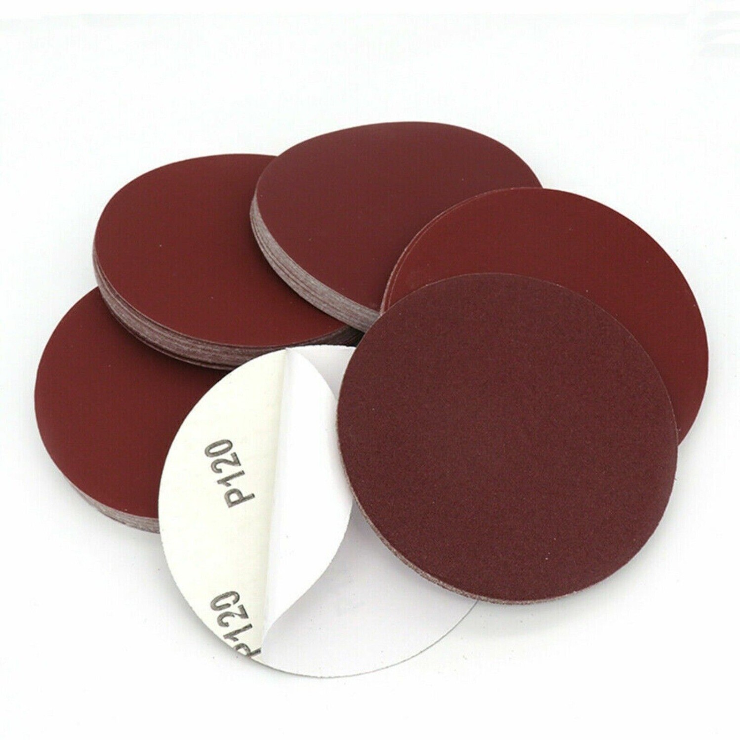 5” 6” PSA Sanding Discs 125mm 150mm Sticky Back Sand Paper Pads 60 – 2000 Grit