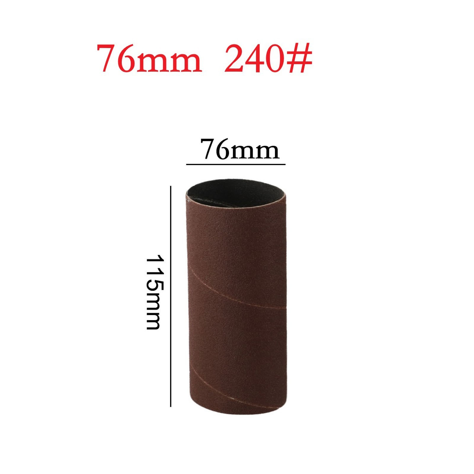 Sanding Drum Sleeves 115mm for Oscillating Spindle Sander 3 Grit Sizes