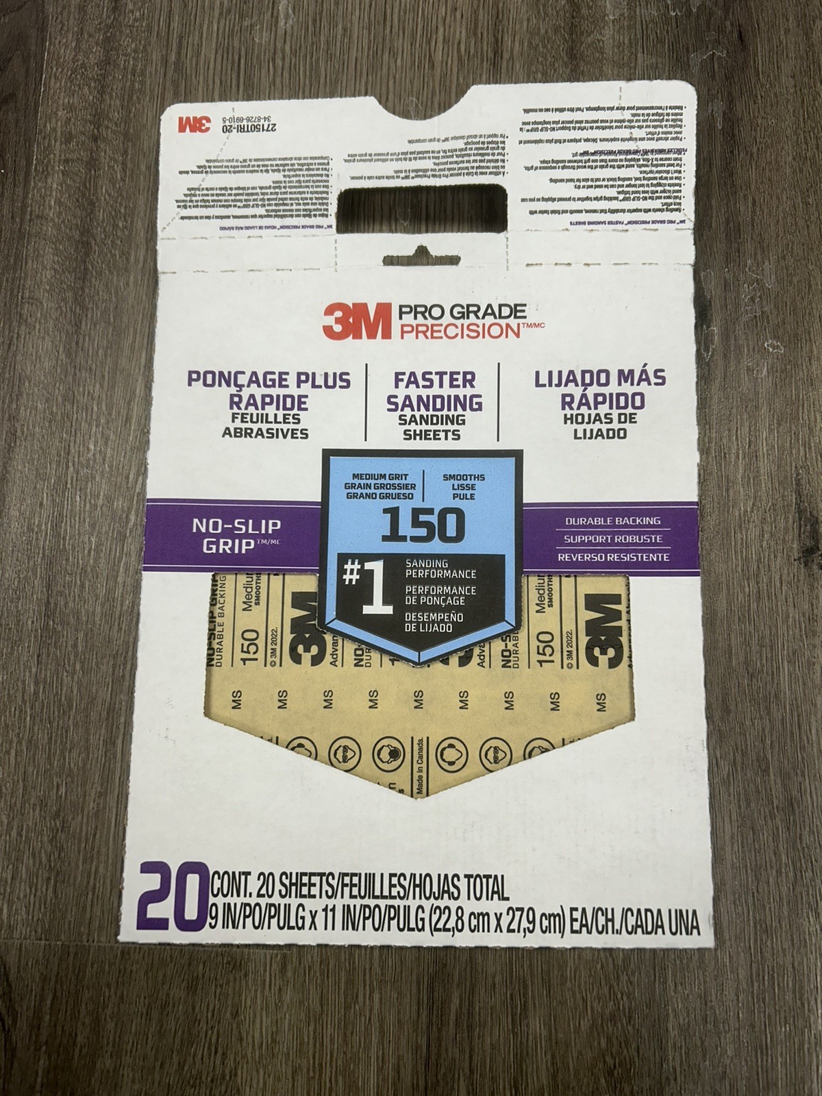 3M Pro Grade Precision Sanding Sheets Lot Of 20 New Medium Grade ￼