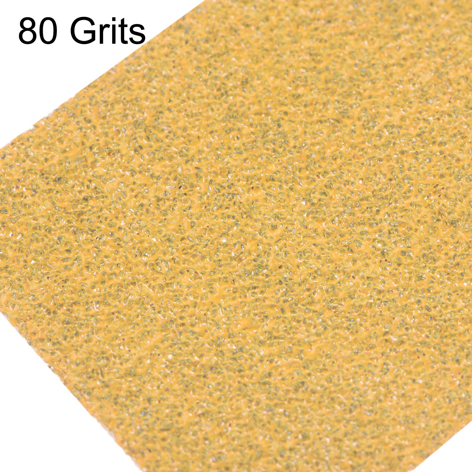 50pcs Micro Detail Sander Paper 80 Grit 3.5 x 1.2 Inch Finger Sander Sandpapers