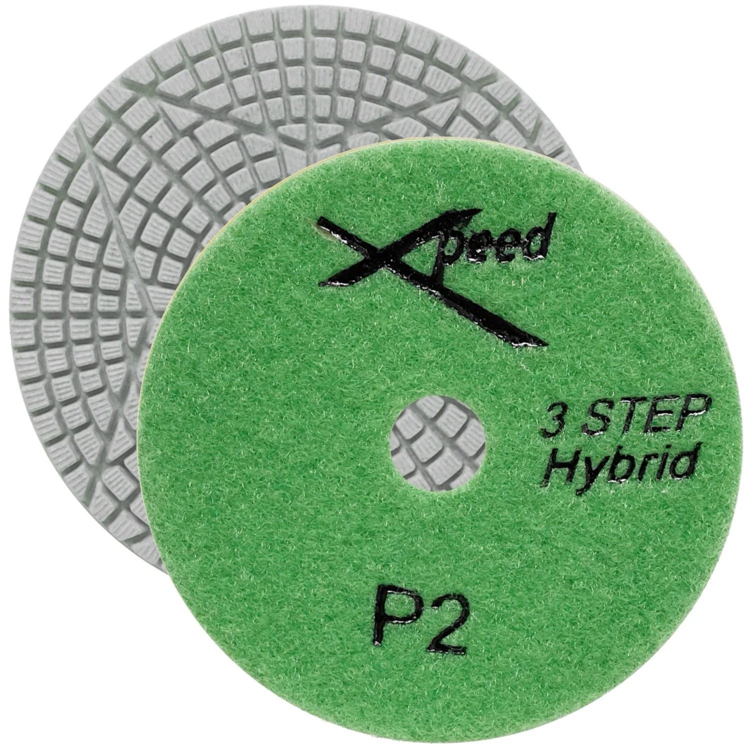 Cyclone Nano Diamond Pad Step 2 – Medium 400 Grit – 4” Granite Quartz