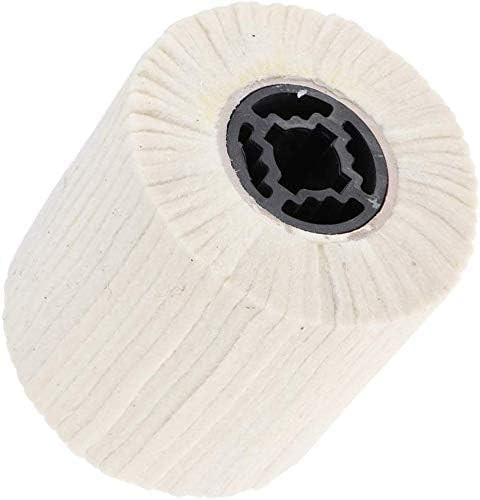 Wool Felt Wire Drawing Wheel Buffer Wheel Buffing Drum Mirror Burnishing Poli…