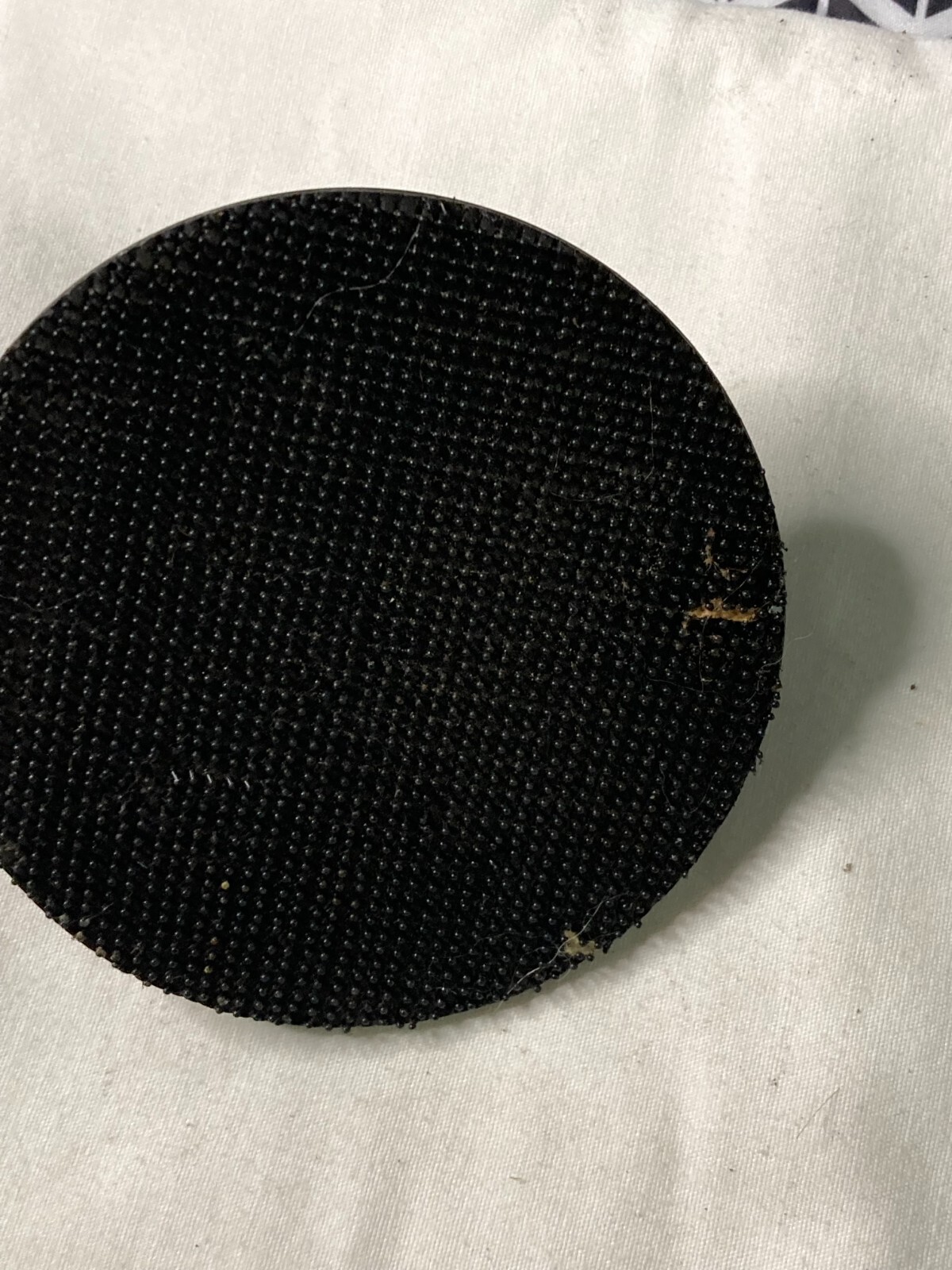 Hook and loop sanding backer pad 4 inch lot of 2 Made In USA 1/4 shank 3-11/16